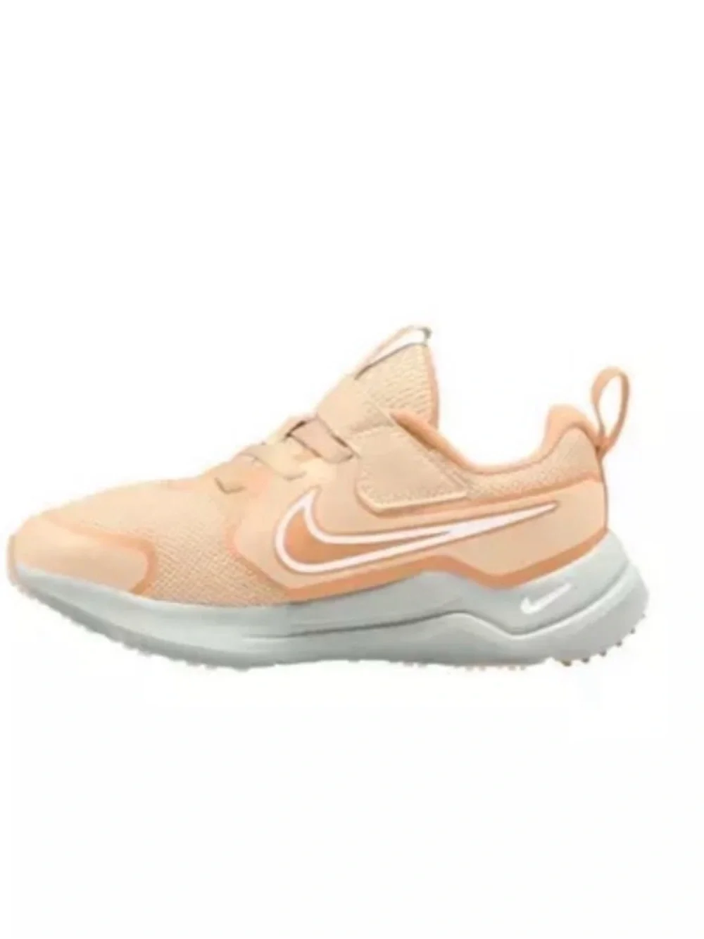 NEW IN Box Nike Kids' Peach/White Lightweight Sneaker